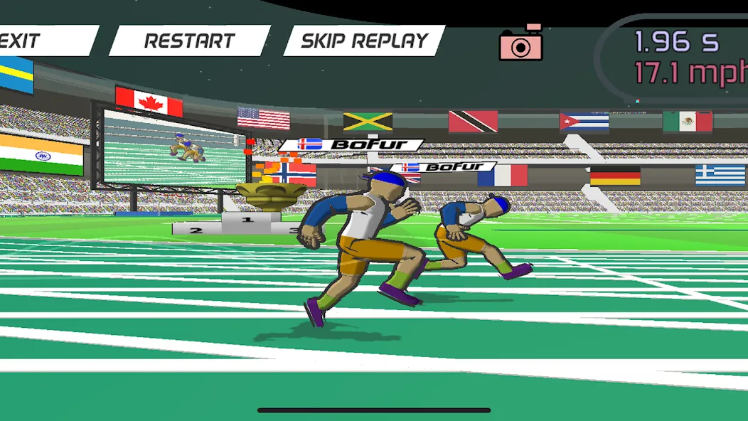 Speed Stars: Running Game на Андроид — Безлимитные деньги и ускоренный бег — скриншот 4