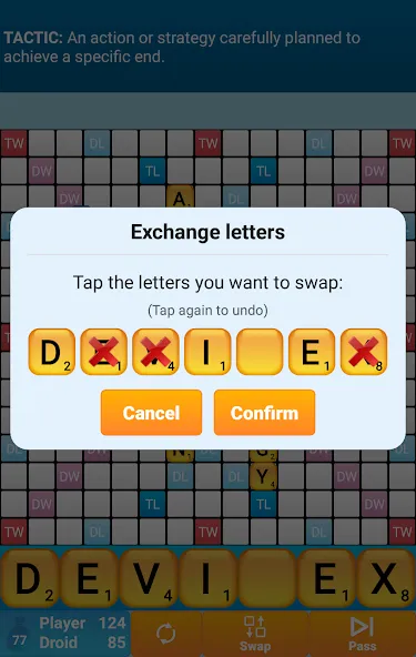Скачать Classic Words Solo на Android — Подсказки и безлимитные ходы — скриншот 2