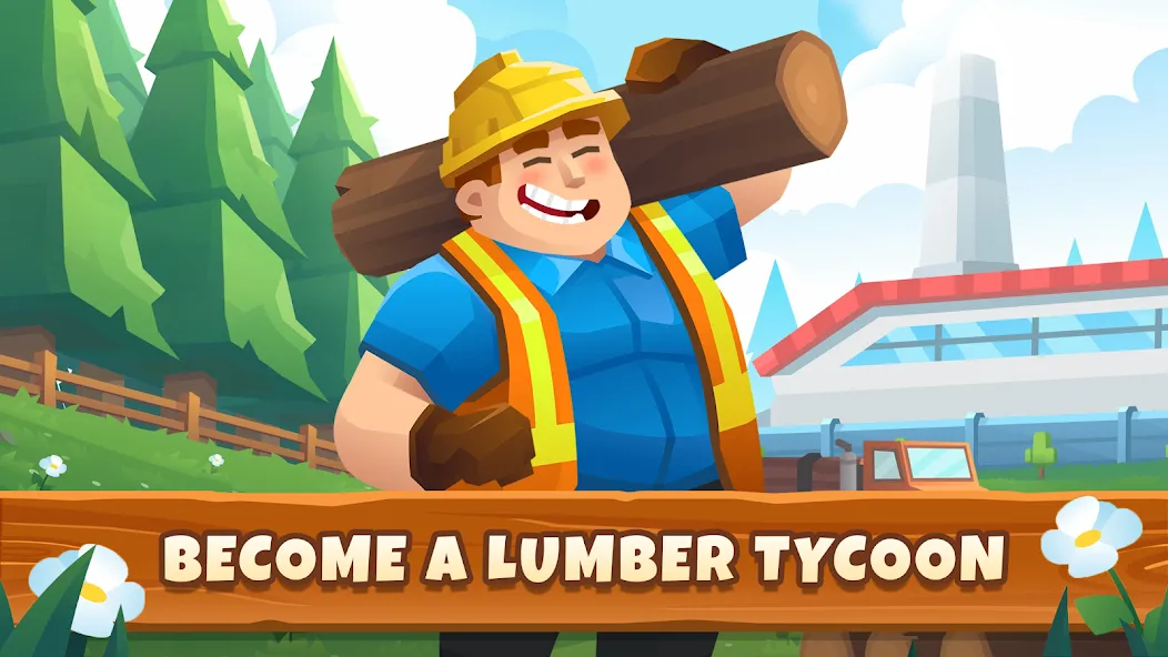 Скачать Idle Lumber - Bedrijfs Magnate — Последняя версия (Безлимитные деньги и ресурсы) — скриншот 5