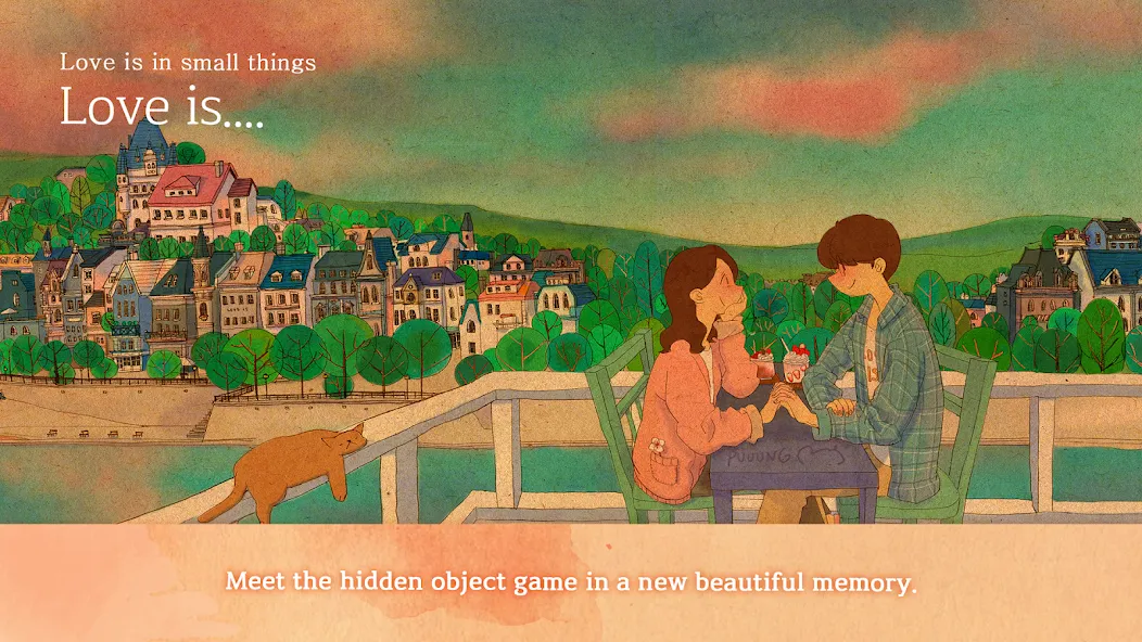 Love is in small things MOD APK — Много подсказок и открыты все уровни — скриншот 2