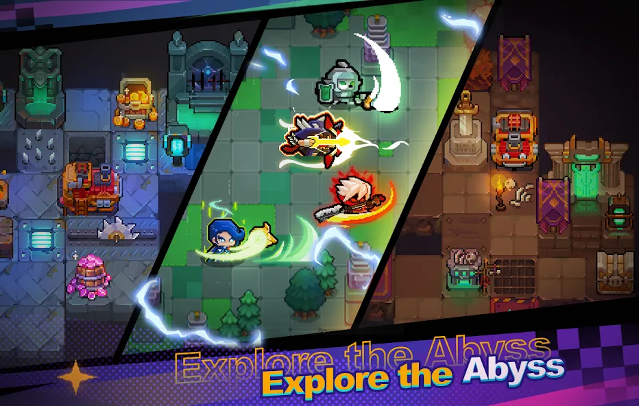 Abyss & War - Adventure, Arena — Взломанная версия (Много денег и усиленные герои) — скриншот 3 Abyss & War - Adventure, Arena — Взломанная версия (Много денег и усиленные герои) — скриншот 3