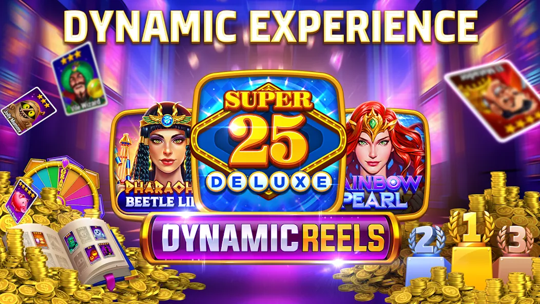 Скачать взломанную HighRoller Vegas: Casino Games — Безлимитные монеты и фишки — скриншот 2 Скачать взломанную HighRoller Vegas: Casino Games — Безлимитные монеты и фишки — скриншот 2