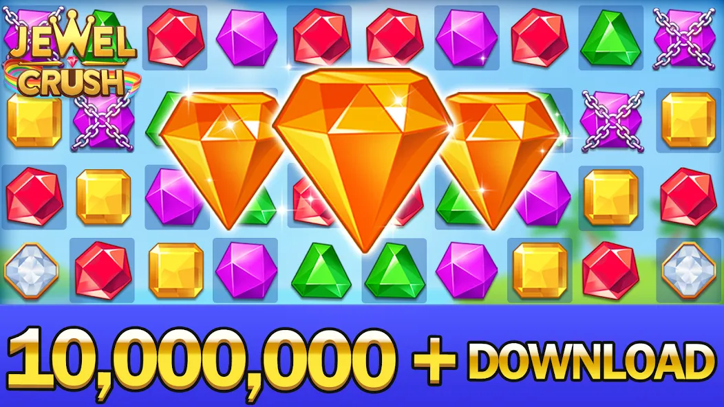 Скачать Jewel Crush™ - Match 3 Legend — Модификация Безлимитные жизни и бустеры — скриншот 5 Скачать Jewel Crush™ - Match 3 Legend — Модификация Безлимитные жизни и бустеры — скриншот 5
