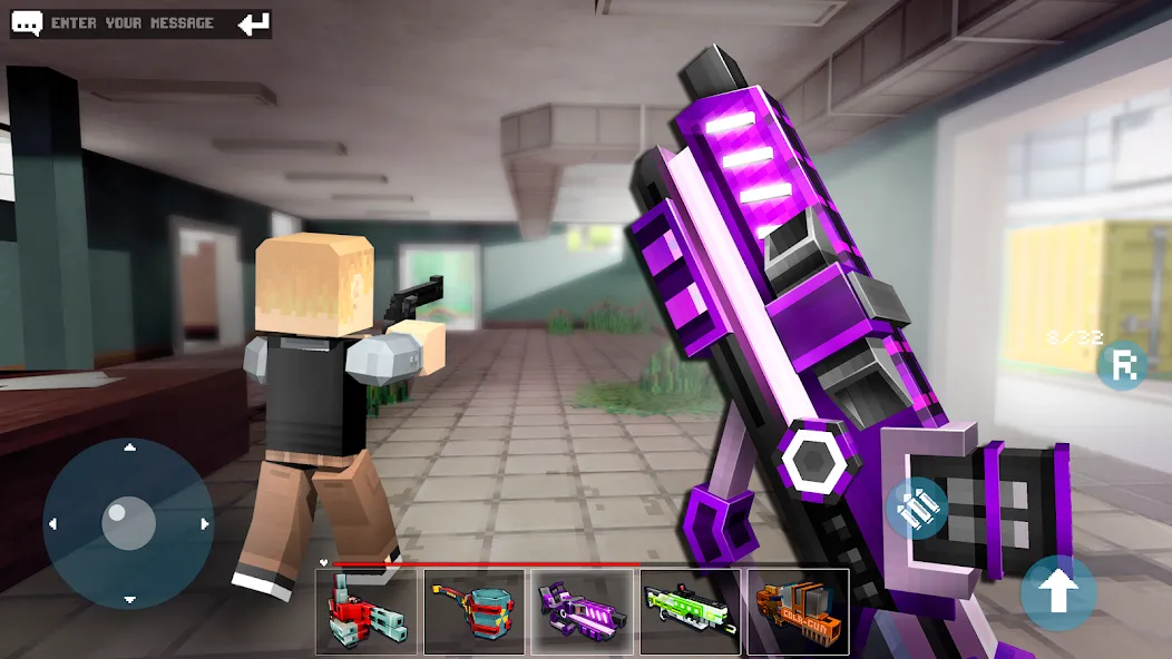 Скачать Mad GunS online shooting games (Мод: Безлимитные деньги и оружие) на Андроид — скриншот 4