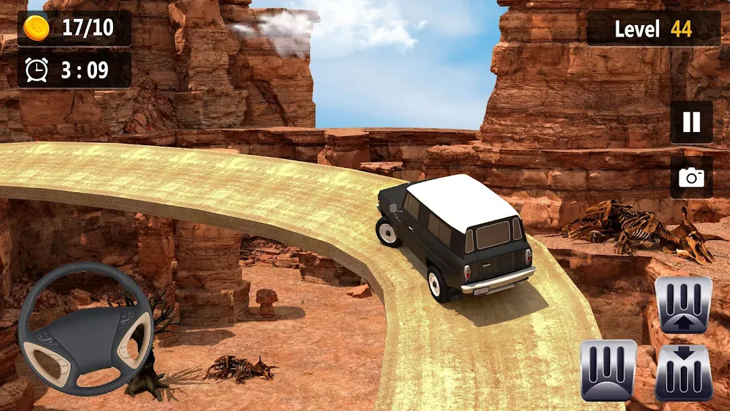 Скачать Mountain Driving: 4x4 Climb — Безлимитные деньги и топливо — скриншот 5