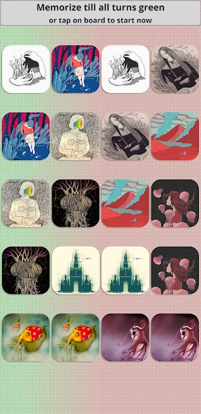 Скачать взломанную Picture Matching Memory Game — Тренировка памяти без ограничений — скриншот 1