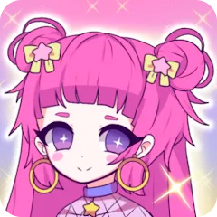 Взлом Mimistar dress up chibi doll — Безлимитные монеты и все наряды