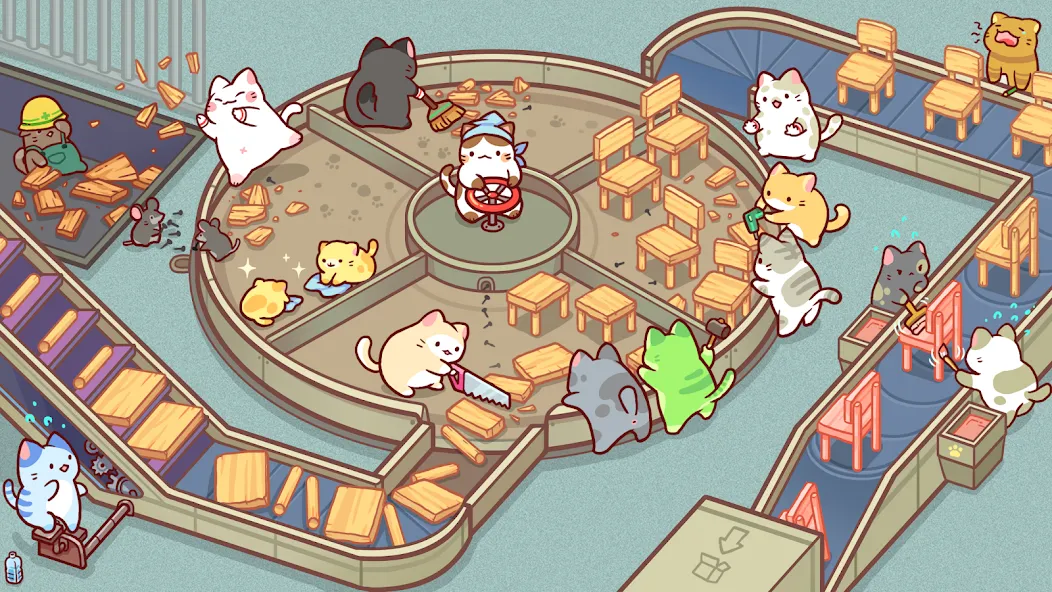 Скачать Kitty Cat Tycoon (Мод: Безлимитные деньги и ресурсы) на Андроид — скриншот 3 Скачать Kitty Cat Tycoon (Мод: Безлимитные деньги и ресурсы) на Андроид — скриншот 3