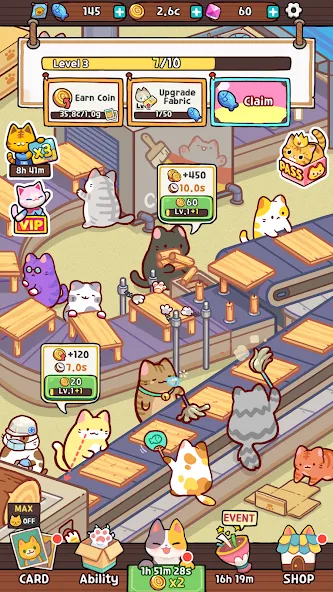 Скачать Kitty Cat Tycoon (Мод: Безлимитные деньги и ресурсы) на Андроид — скриншот 5 Скачать Kitty Cat Tycoon (Мод: Безлимитные деньги и ресурсы) на Андроид — скриншот 5