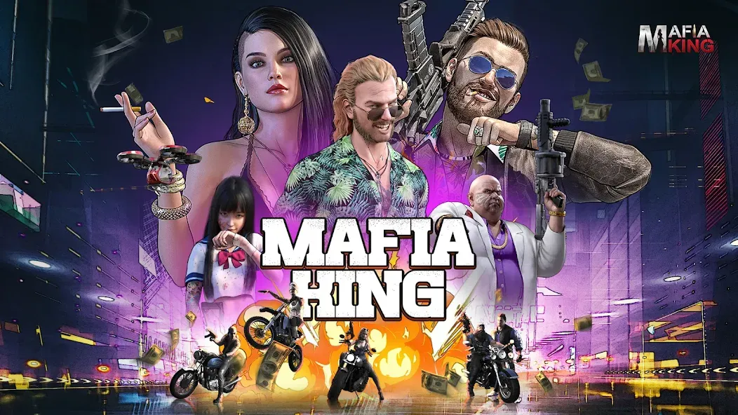 Скачать Mafia King на телефон — Безлимитные деньги и ресурсы — скриншот 1 Скачать Mafia King на телефон — Безлимитные деньги и ресурсы — скриншот 1