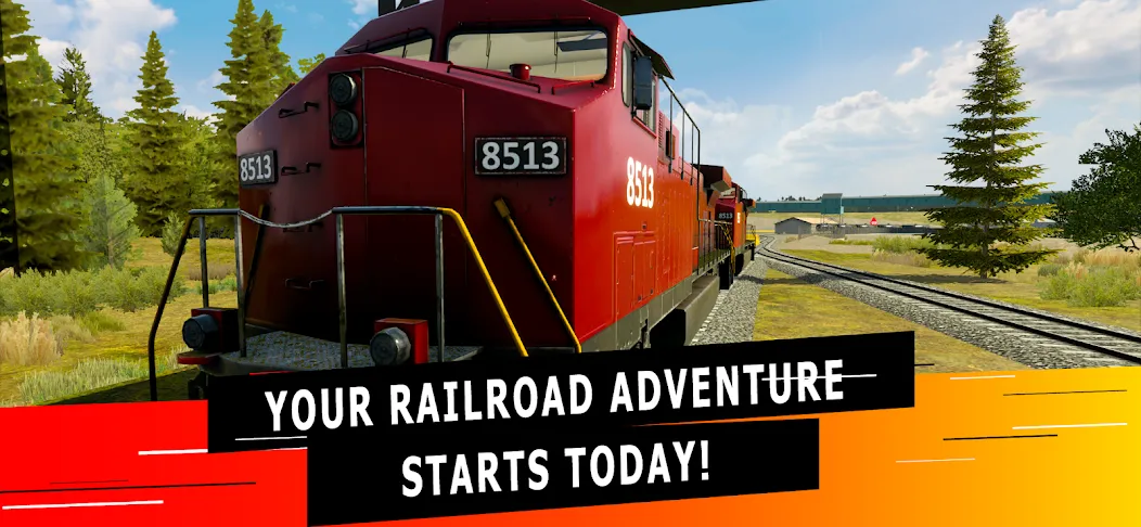 Train Simulator PRO USA (Мод Безлимитные деньги и топливо) — скриншот 1 Train Simulator PRO USA (Мод Безлимитные деньги и топливо) — скриншот 1