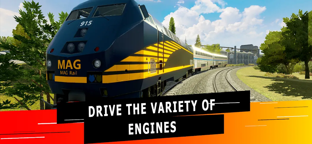 Train Simulator PRO USA (Мод Безлимитные деньги и топливо) — скриншот 2 Train Simulator PRO USA (Мод Безлимитные деньги и топливо) — скриншот 2
