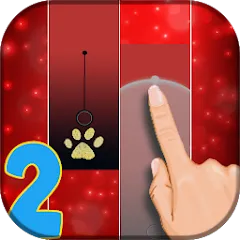 Взломанная Piano Noir Ladybug Tiles 2 на Андроид — Безлимитные монеты и все песни
