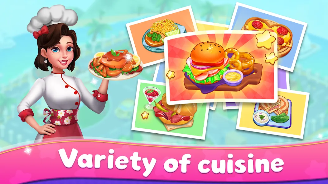 Взлом Mom's Kitchen : Cooking Games — Безлимитные деньги и открыты все уровни — скриншот 4