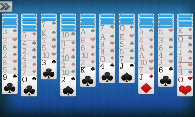 Скачать Spider Solitaire на Андроид — Без рекламы и бесконечные подсказки — скриншот 1