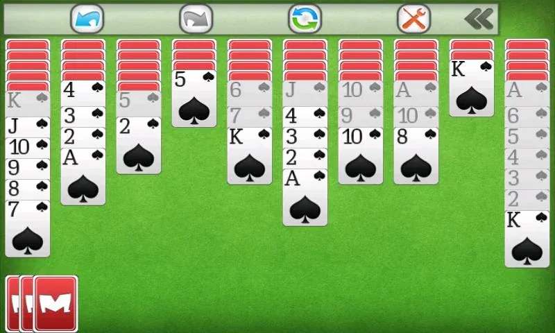 Скачать Spider Solitaire на Андроид — Без рекламы и бесконечные подсказки — скриншот 3