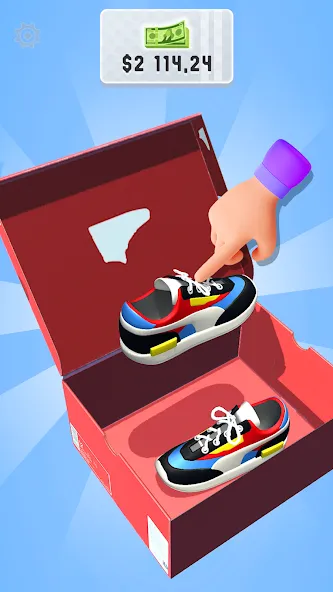 Скачать Sneaker Art! - Coloring Games — Открыты все кроссовки и уровни — скриншот 2