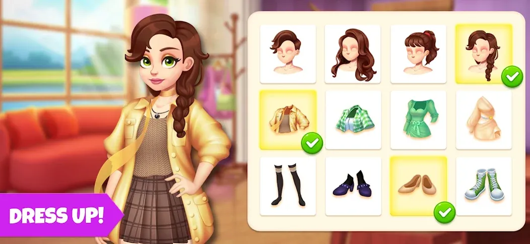 Makeover Blast: Dressup Salon (Мод Безлимитные деньги и алмазы) — скриншот 3