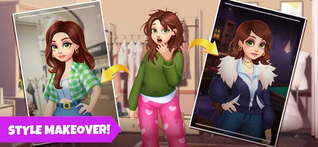 Makeover Blast: Dressup Salon (Мод Безлимитные деньги и алмазы) — скриншот 4