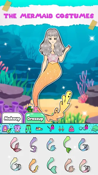 Скачать Paper Doll Dress up Games MOD APK — Все наряды и аксессуары открыты — скриншот 5