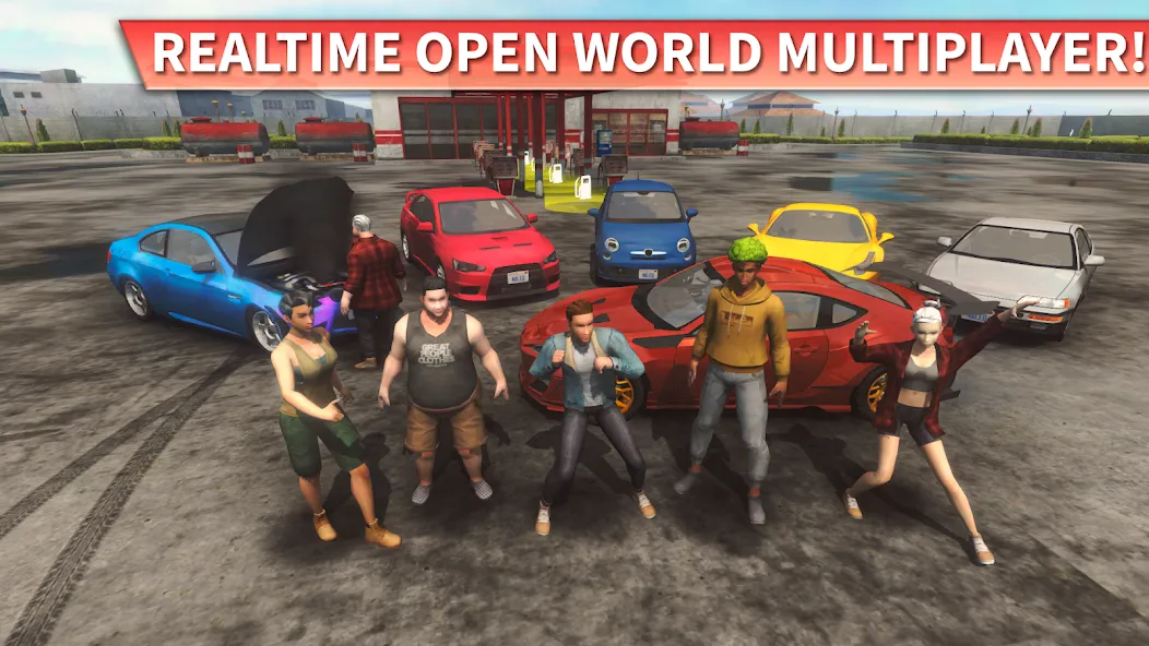 Скачать Car Driving Openworld на Android — Безлимитные деньги и открыты все машины — скриншот 1
