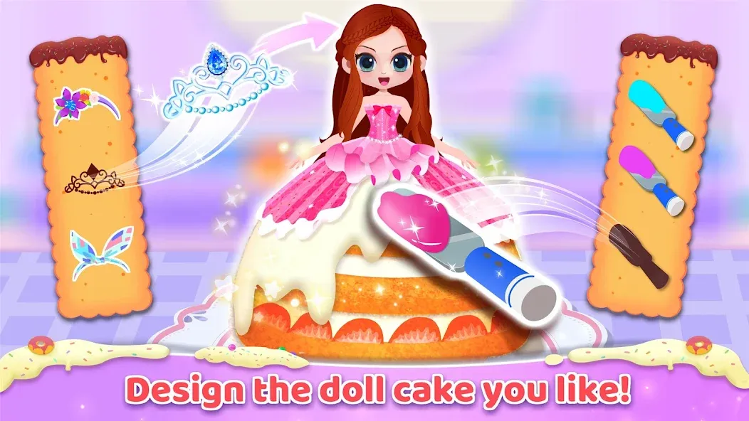 Скачать Little Panda: Sweet Bakery MOD APK — Безлимитные монеты и все рецепты открыты — скриншот 3