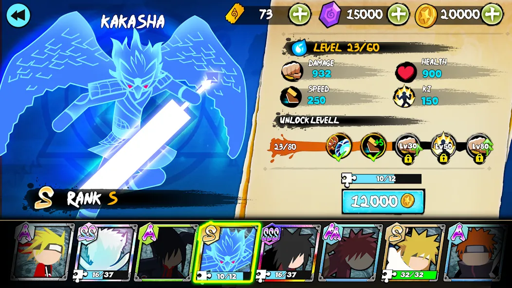 Скачать Stick Ninja Fight на Андроид — Безлимитные деньги и энергия — скриншот 4 Скачать Stick Ninja Fight на Андроид — Безлимитные деньги и энергия — скриншот 4