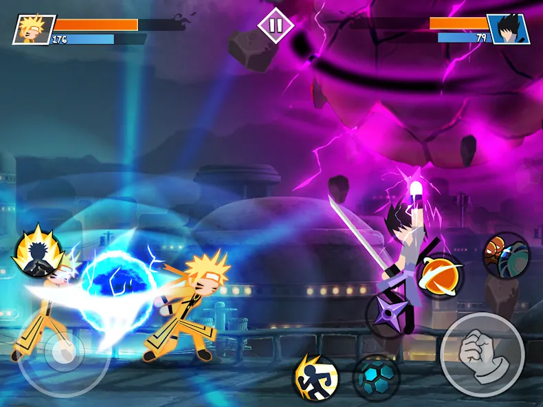 Скачать Stick Ninja Fight на Андроид — Безлимитные деньги и энергия — скриншот 5 Скачать Stick Ninja Fight на Андроид — Безлимитные деньги и энергия — скриншот 5