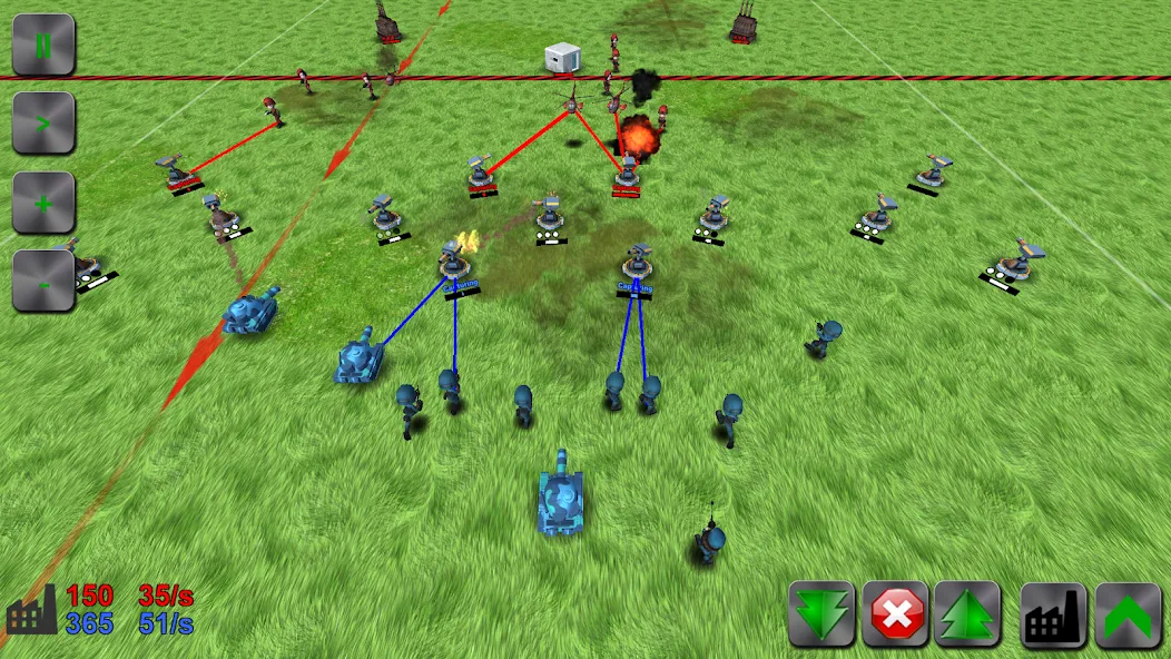 Скачать WAR! Showdown — Последняя версия (Безлимитные ресурсы и быстрая прокачка) — скриншот 1