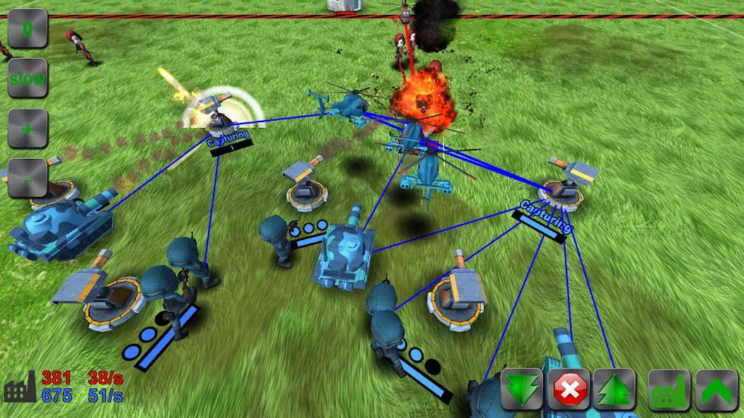 Скачать WAR! Showdown — Последняя версия (Безлимитные ресурсы и быстрая прокачка) — скриншот 3