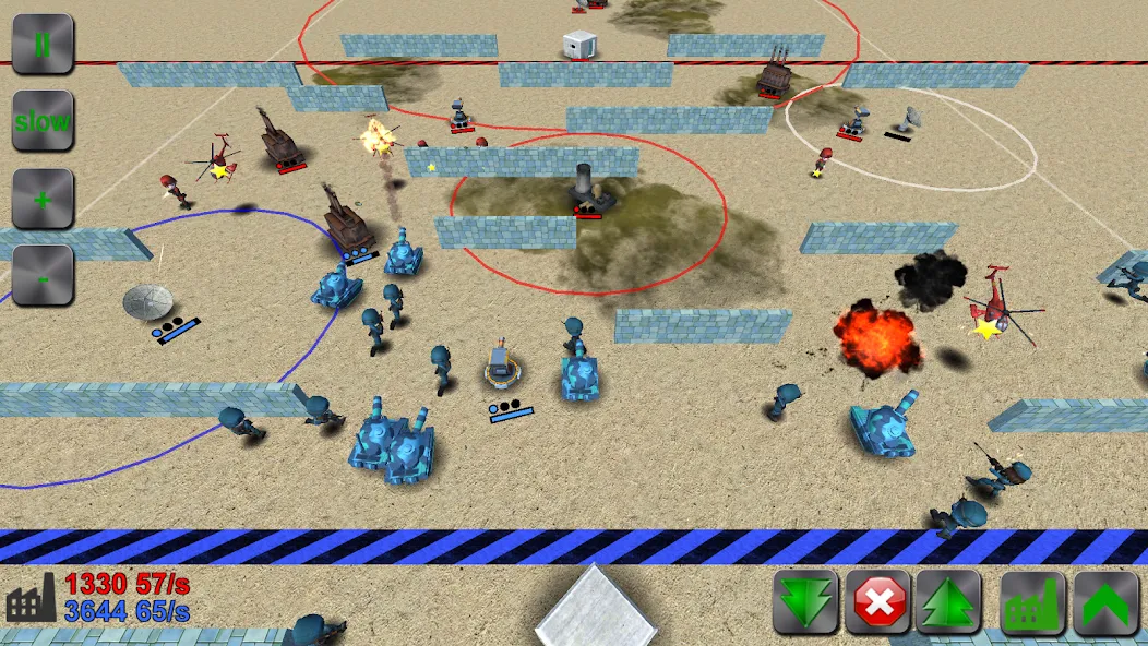 Скачать WAR! Showdown — Последняя версия (Безлимитные ресурсы и быстрая прокачка) — скриншот 4