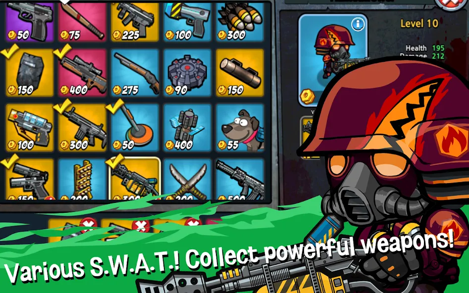 Скачать SWAT and Zombies Season 2 — Последняя версия (Безлимитные деньги и патроны) — скриншот 2