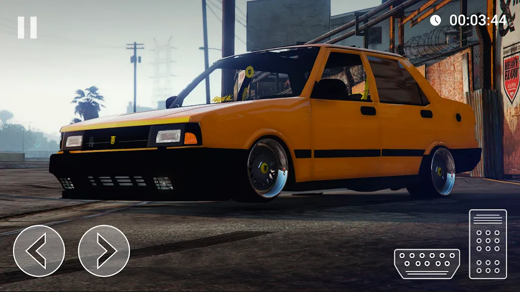 Advanced Parking Tofas Car Sim — Взломанная версия (Безлимитные деньги и машины открыты) — скриншот 1