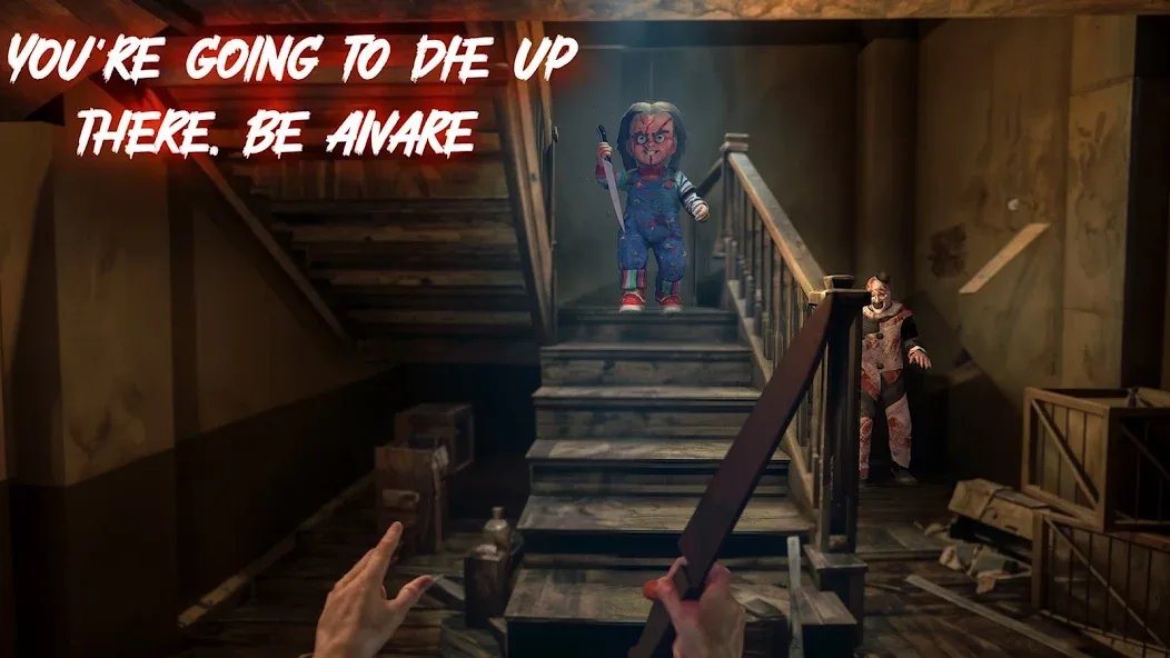 Scary Doll Evil Haunted House MOD — Безлимитные деньги и все уровни на Андроид — скриншот 1