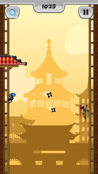Скачать NinJump - Deluxe Run — Последняя версия (Безлимитные монеты и усиленный прыжок) — скриншот 1