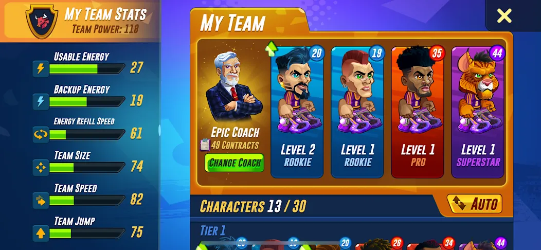 Basketball Arena: Online Game на Андроид — Безлимитные деньги и алмазы — скриншот 4