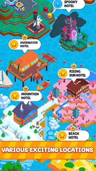Скачать My Perfect Hotel на Android — Безлимитные деньги и ресурсы — скриншот 5 Скачать My Perfect Hotel на Android — Безлимитные деньги и ресурсы — скриншот 5