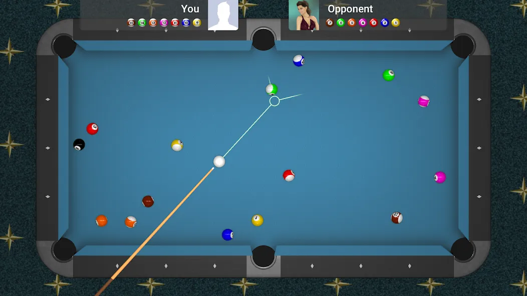 Скачать Pool Online - 8 Ball, 9 Ball на Андроид — Безлимитные монеты и алмазы — скриншот 1