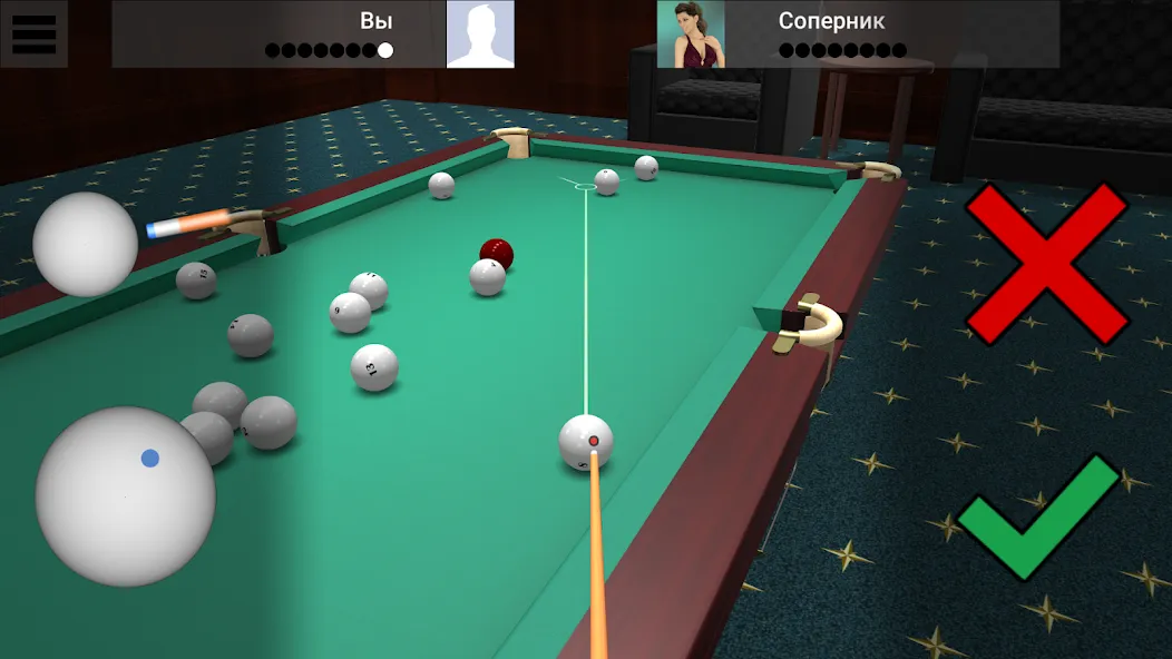 Russian Billiard Pool MOD APK на Android — Безлимитные монеты и разблокированы столы — скриншот 4