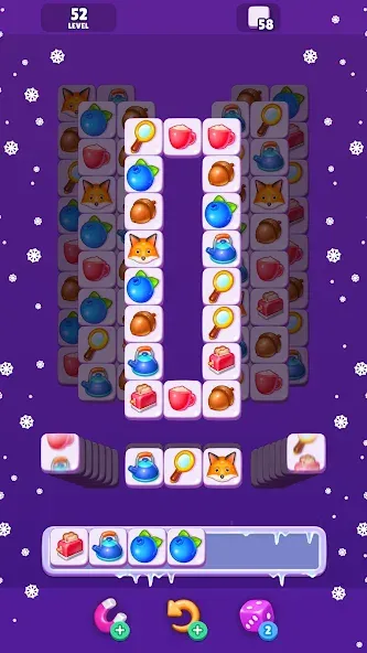 Tile Match - Matching Game Mod APK Без рекламы и подсказки доступны — Скачать на Андроид — скриншот 2