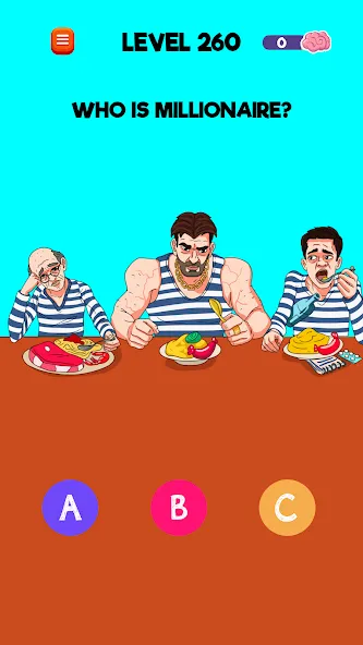 Скачать взломанную Riddle Test: Brain Teaser Game — Все загадки и подсказки открыты — скриншот 3