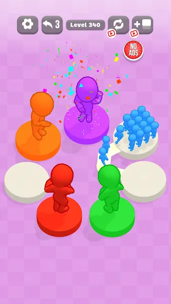 Escape Island: Fun Color Sort на Андроид — Безлимитные подсказки и открыты все уровни — скриншот 4