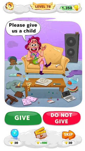 Скачать Help Me: Tricky Brain Puzzles (Мод: Без рекламы и открыты все уровни) на Андроид — скриншот 2