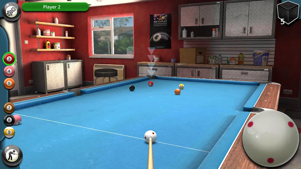 Tournament Pool (Мод Безлимитные монеты и все кии) — скриншот 4