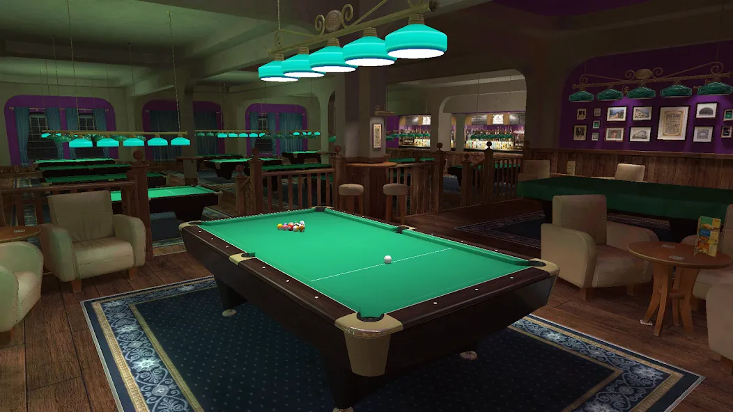 Tournament Pool (Мод Безлимитные монеты и все кии) — скриншот 5