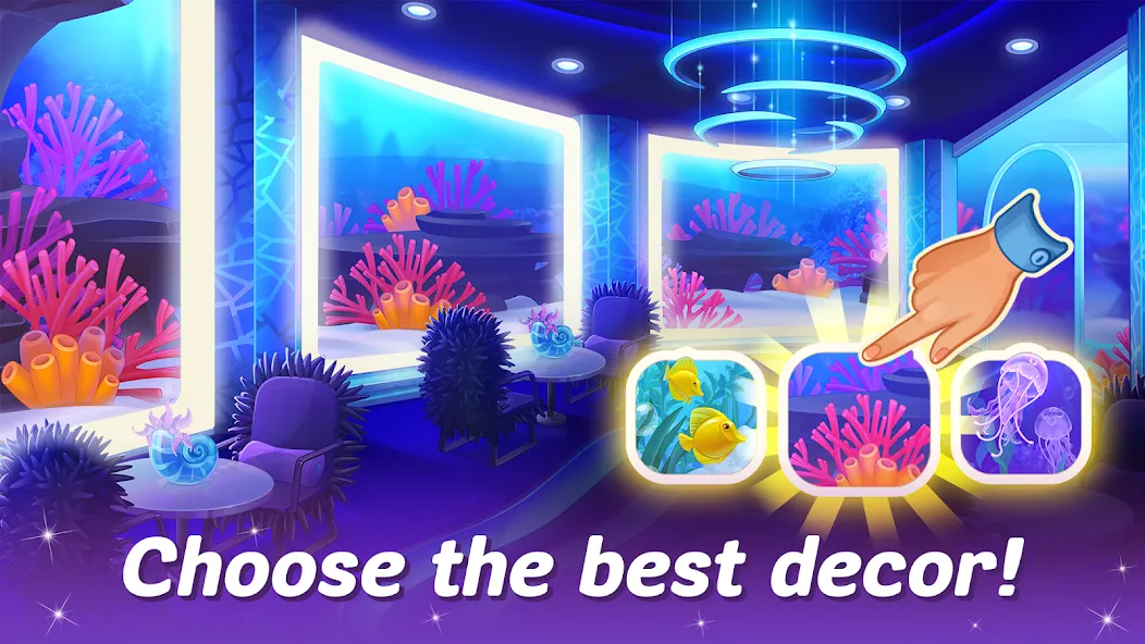 Скачать Cooking Live - restaurant game на телефон — Безлимитные деньги и энергия — скриншот 4 Скачать Cooking Live - restaurant game на телефон — Безлимитные деньги и энергия — скриншот 4