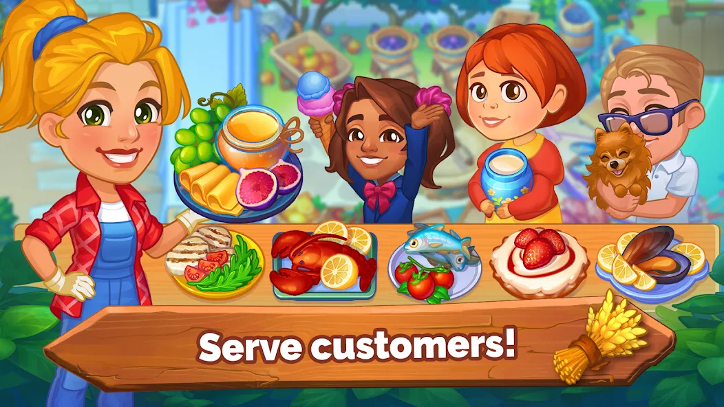 Взлом Farming Fever - Cooking game — Безлимитные деньги и ресурсы — скриншот 1
