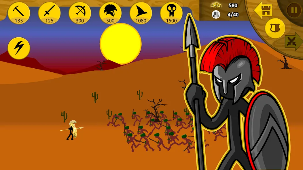 Stick War: Legacy MOD APK — Безлимитные деньги и алмазы — скриншот 1