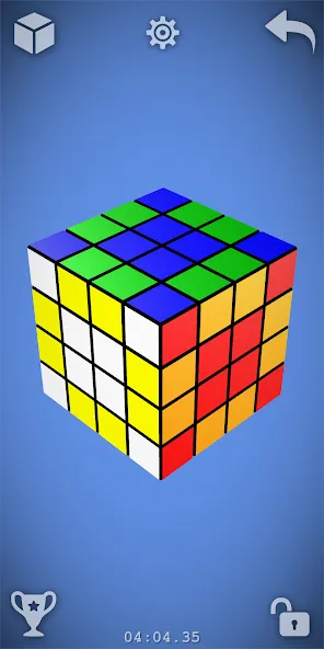 Magic Cube Rubik Puzzle 3D MOD — Безлимитные подсказки и ходы на Андроид — скриншот 1 Magic Cube Rubik Puzzle 3D MOD — Безлимитные подсказки и ходы на Андроид — скриншот 1