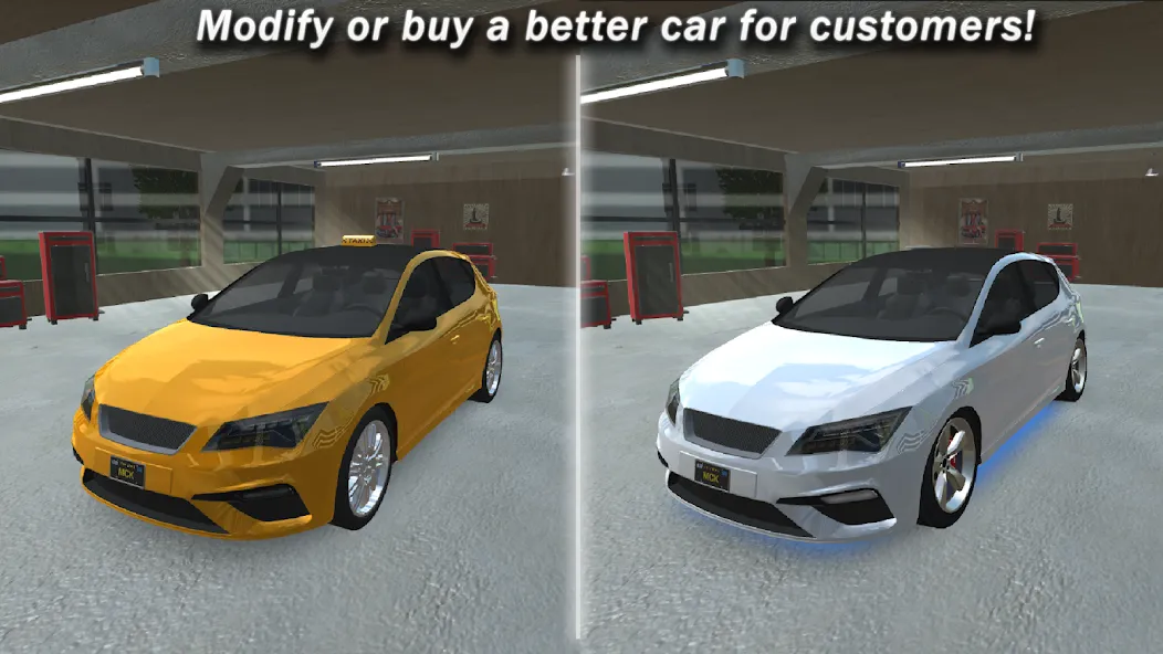 Taxi Boss Simulator — Мод: Много денег и все машины открыты — скриншот 2 Taxi Boss Simulator — Мод: Много денег и все машины открыты — скриншот 2